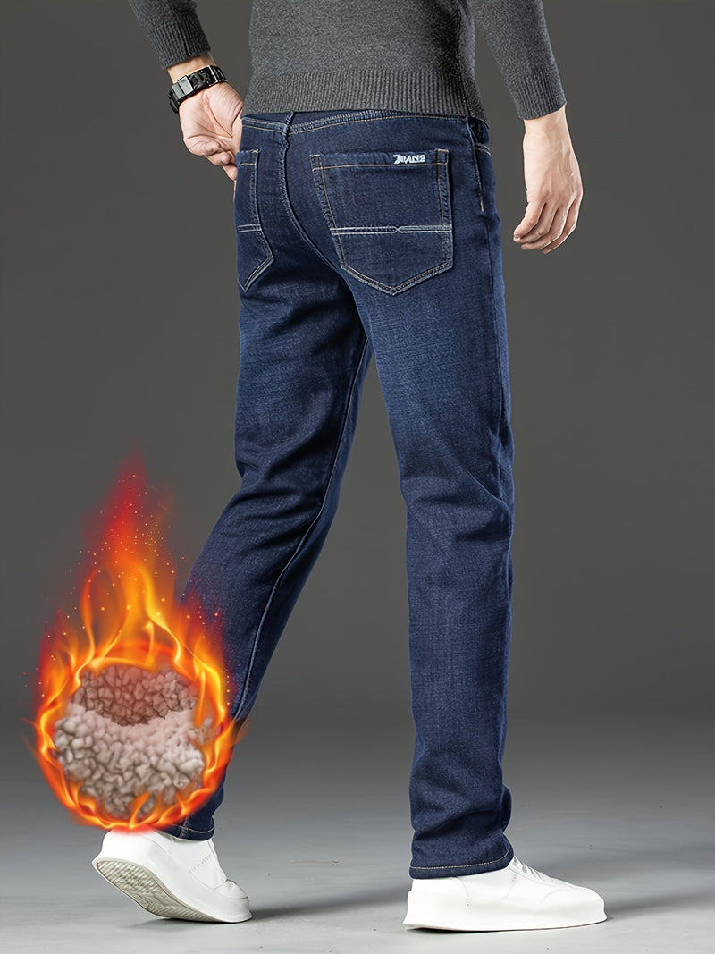 Warme Herren Winterjeans mit Fleecefutter - Grayson