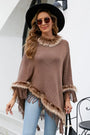 Stilvoller Winterponcho für Damen – Sophie