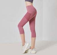 CurveFlex Sommer-Yoga-Leggings in Übergröße