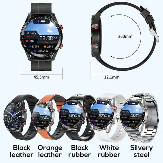 Multifunktionale Smartwatch - HealthSync Pro