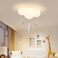 Kinder Deckenlampe mit Bär und Ballon - CloudBear