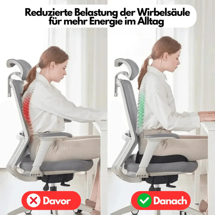 Orthopädisches 4D Sitzkissen - PosturePlus