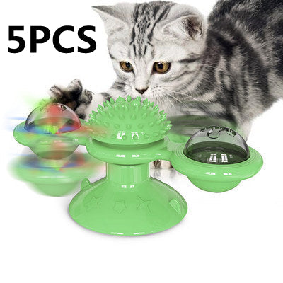 Katzen Windmühlen Kratz- und Spielstation - TwirlPaws