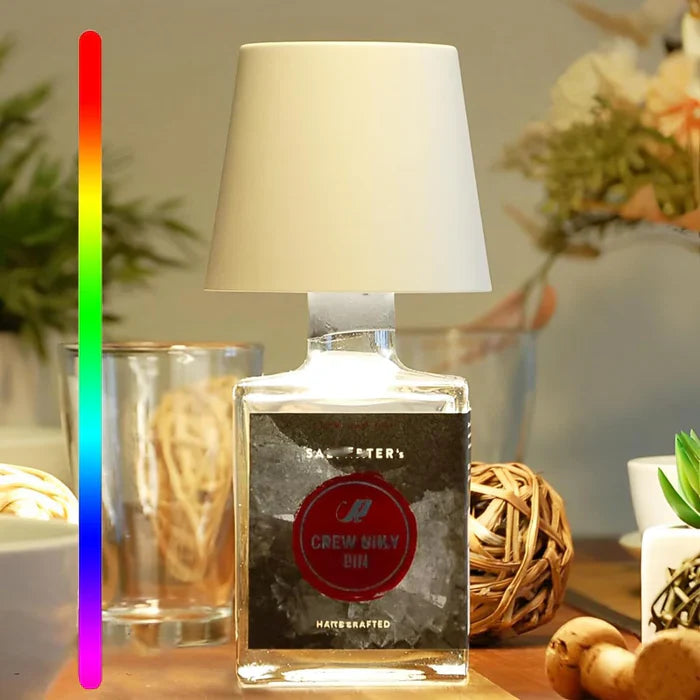 Tragbare LED Flaschenlampe - GlowBottle