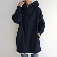 Bequemer Damen-Cardigan mit Kapuze – ComfyHood