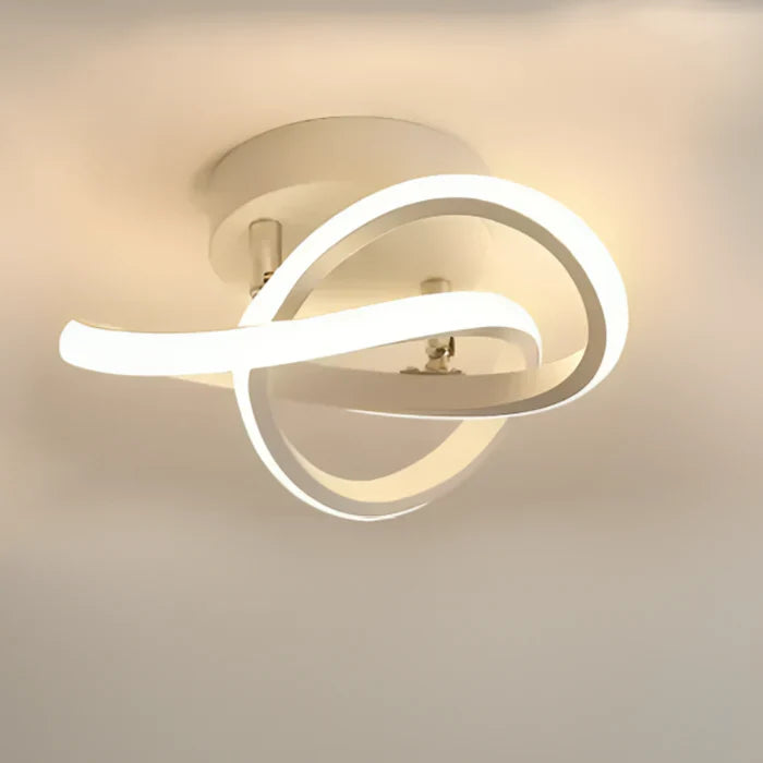 Moderne LED-Deckenleuchte mit Doppelring-Design – Twilight Rings