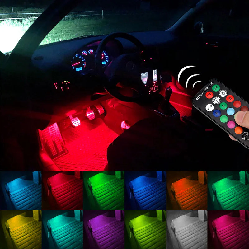 Atmosphärische Auto-LED-Beleuchtung - GlowRide