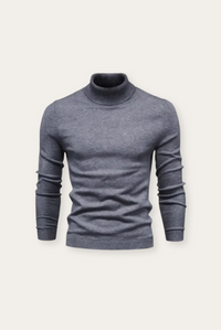 Luxuriöser Herren-Rollkragenpullover – Adrian