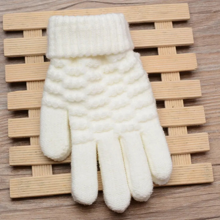 Gestrickte Touchscreen-Handschuhe für Damen – Amara