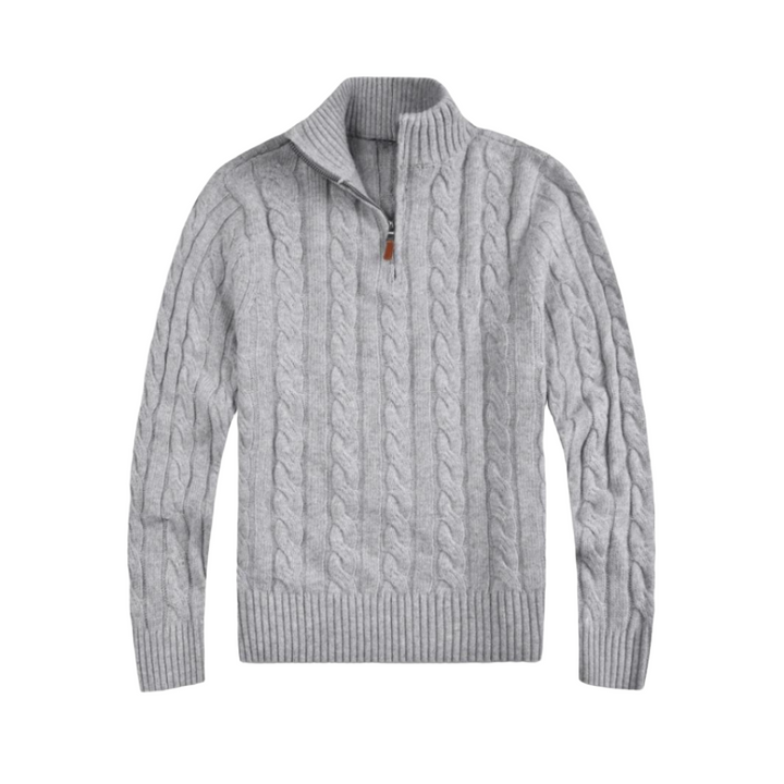 Bequemer Herren Half-Zip Pullover - Vincent