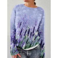 Pullover mit Blumenmuster und Lebendigen Farben - Florina