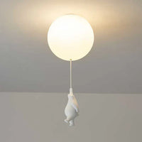 Kinder Deckenlampe mit Bär und Ballon - CloudBear