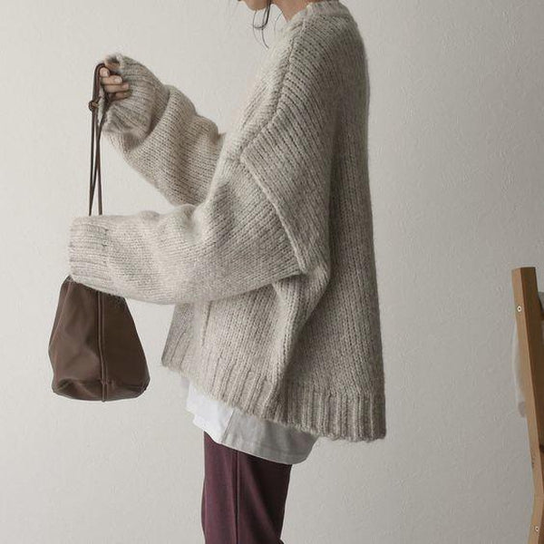 Oversize Strickpullover - AutumnComfort