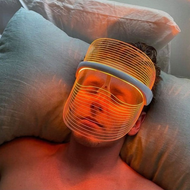 Gesichtsmaske mit LED-Lichttherapie - LumiGlow