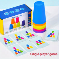 Bildungs-Stapelbecher-Puzzlespiel - StackSmart