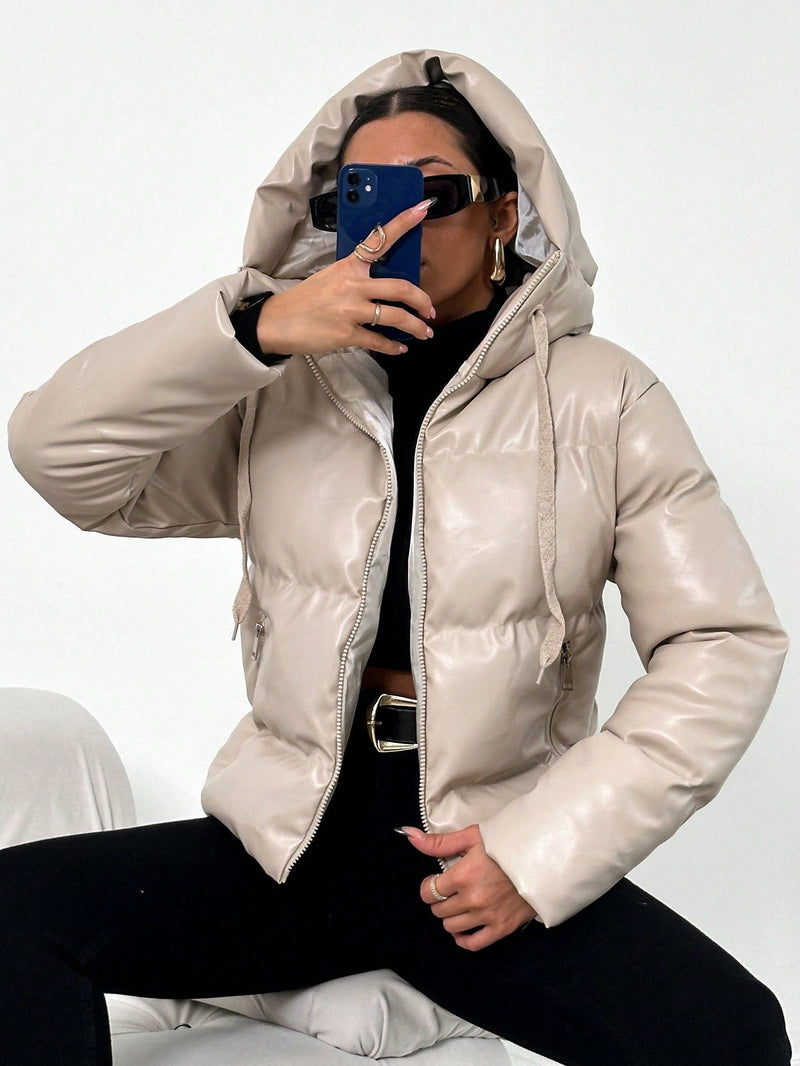 Damen Pufferjacke mit Kapuze - Isabelle