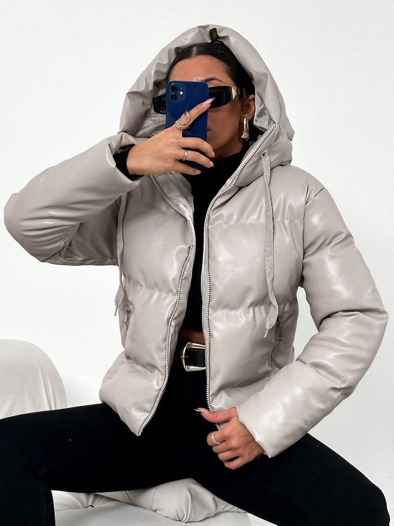 Damen Pufferjacke mit Kapuze - Isabelle