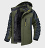 Warme und Wasserdichte Herren-Fleecejacke mit Kapuze – Logan