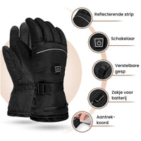 Wasserdichte Elektrisch Beheizte Handschuhe - HeatGuard