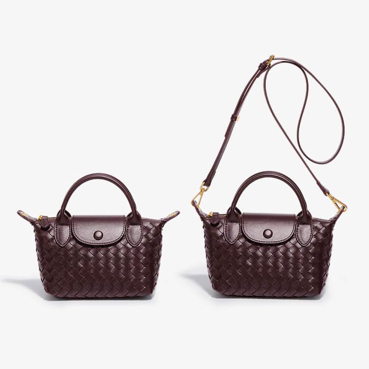 Geflochtene Mini-Tasche – Elena