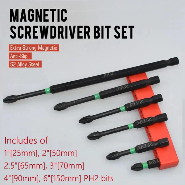 Magnetisches Schraubendreher-Bit-Set - MagniDrive