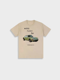 Geld für Porsche 911 | Premium T-Shirt