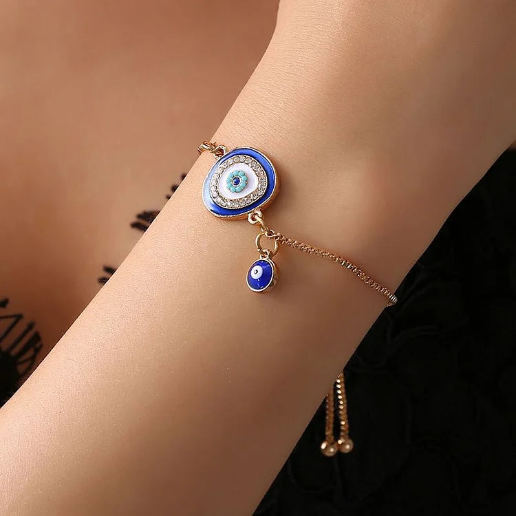 Böser Blick Armband im Ethno-Stil – Selene