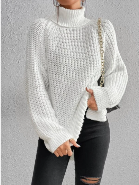 Trendiger Damen Rollkragenpullover – Esmée