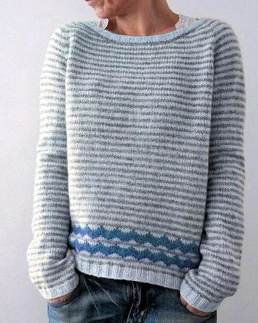 Warmer Damenpullover mit Stilvollen Details - Nova