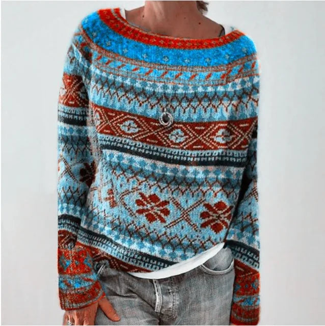 Warmer Damenpullover mit Stilvollen Details - Nova