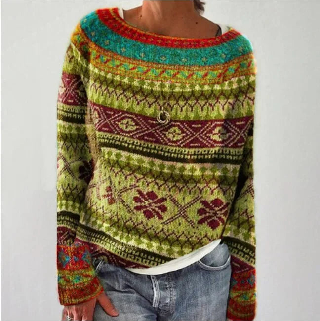 Warmer Damenpullover mit Stilvollen Details - Nova