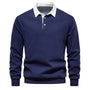 Herren Polo Pullover mit Langarm - Rafael