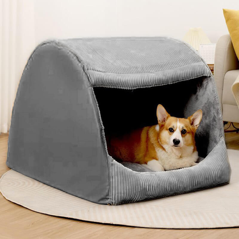 Bequemer Hundezeltbett - CozyCave