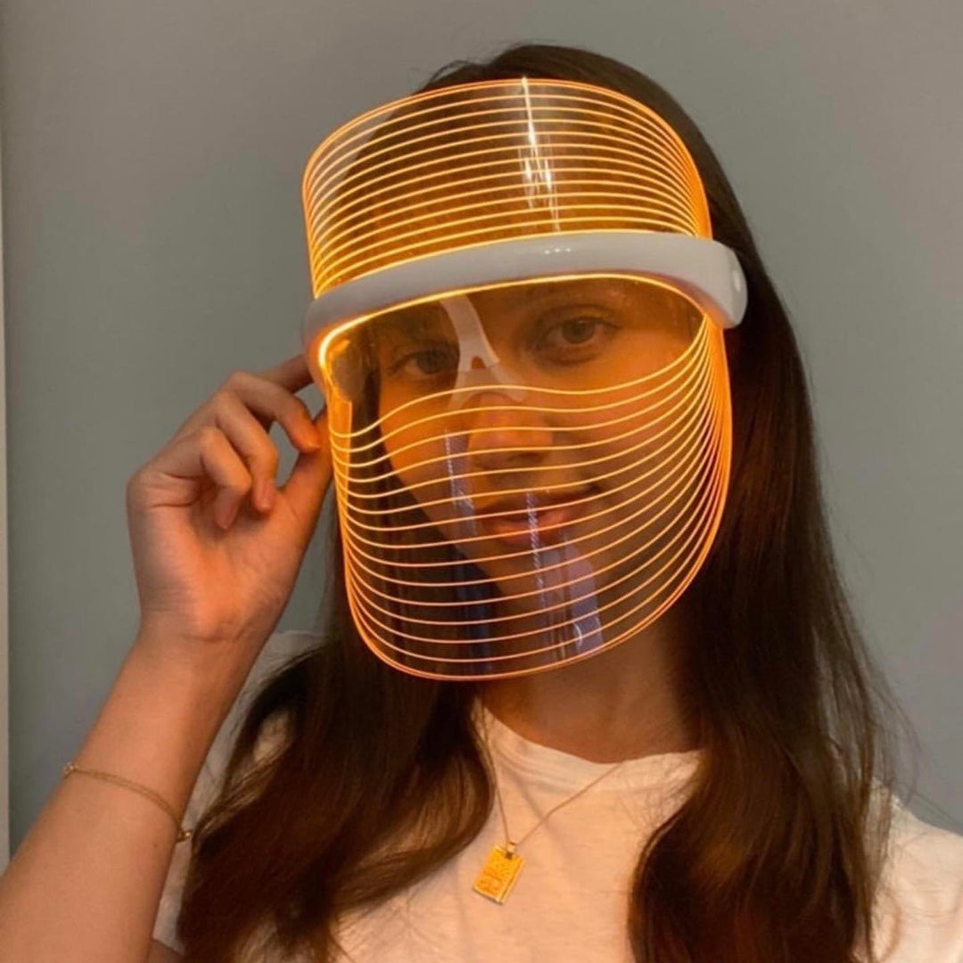 Gesichtsmaske mit LED-Lichttherapie - LumiGlow