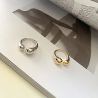 Minimalistischer Verstellbarer Ring – Elise