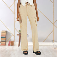 Slim-Fit Damen Cargo-Hose - Maya