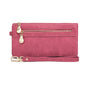 Stilvolle, lange Clutch mit Umschlag