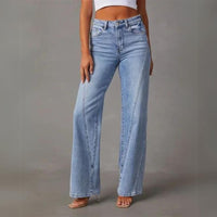 Trendige Flared-Jeans - Amarine