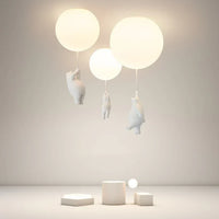 Kinder Deckenlampe mit Bär und Ballon - CloudBear