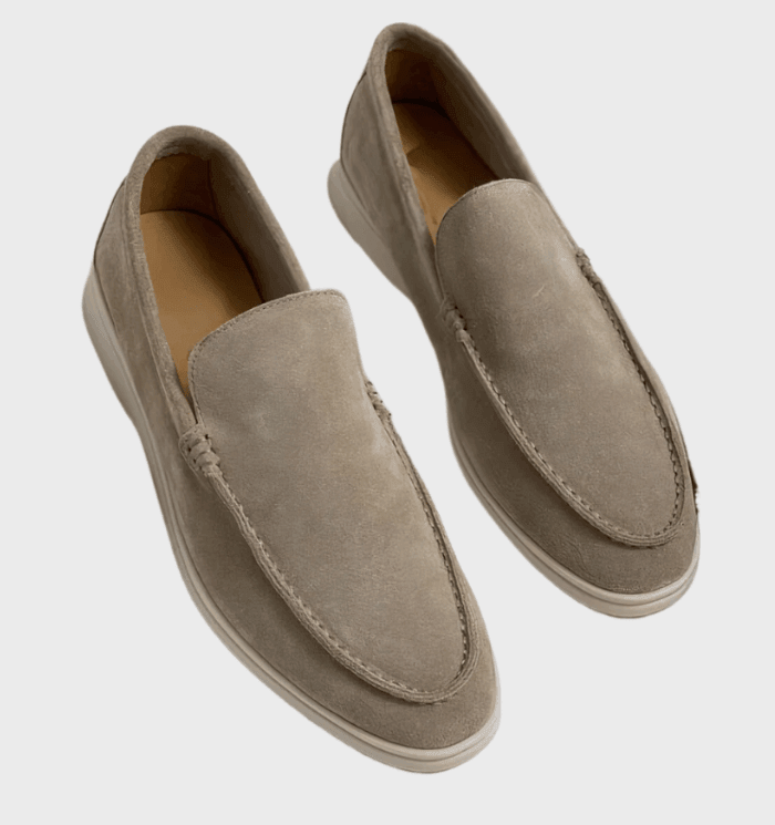 Stilvolle und Bequeme Wildleder-Slipper für Herren - Milo