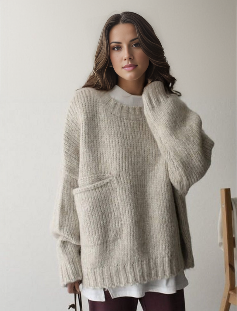 Oversize Strickpullover - AutumnComfort