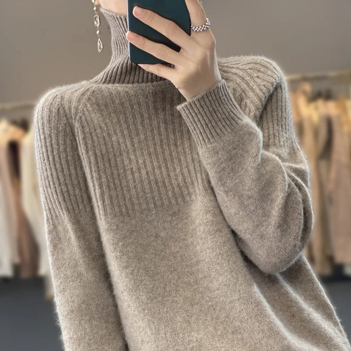 Trendy Rollkragenpullover für Damen - Serena