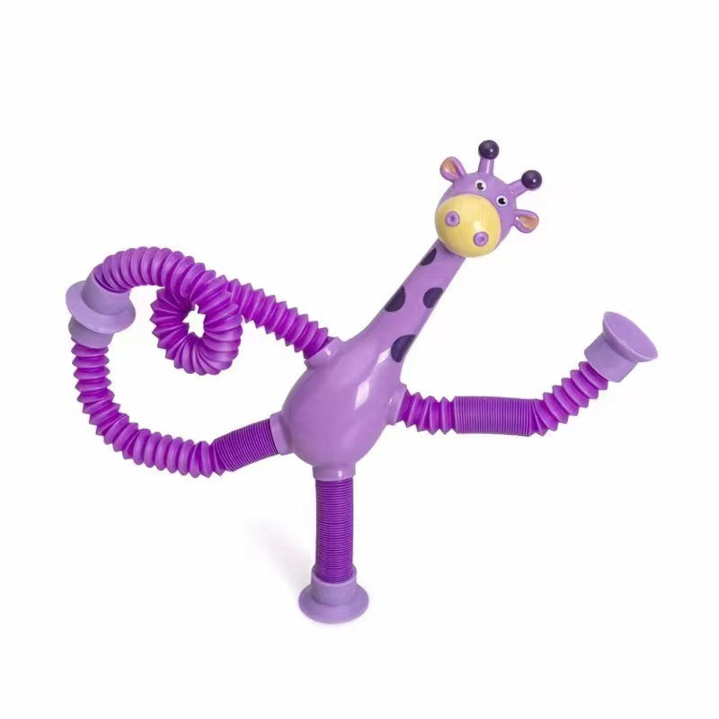 Flexibles Giraffen-Spielzeug mit Saugnapf - StretchyGiraffe