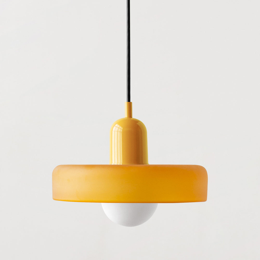 Kleurrijke Hanglamp in Bauhaus-stijl - StiloGlas