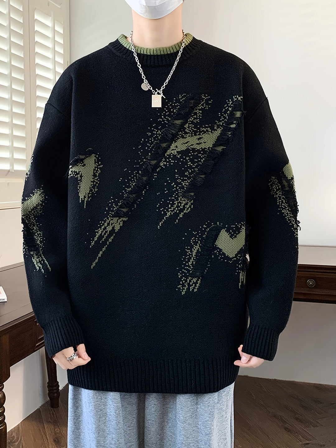 Trendy Oversize-Strickpullover – Ethan