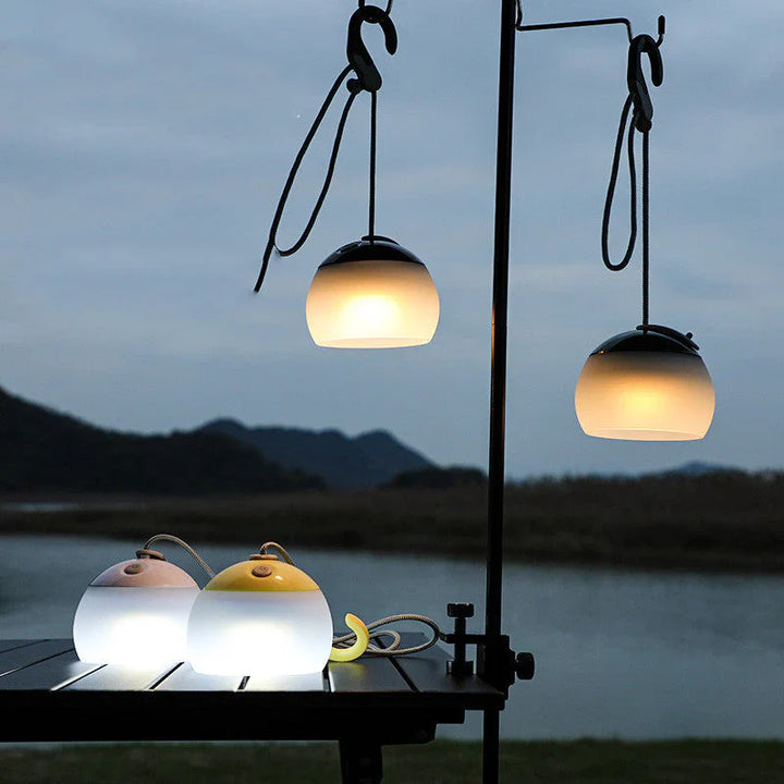 Multifunktionale Vintage Campinglampe - HeritageGlow