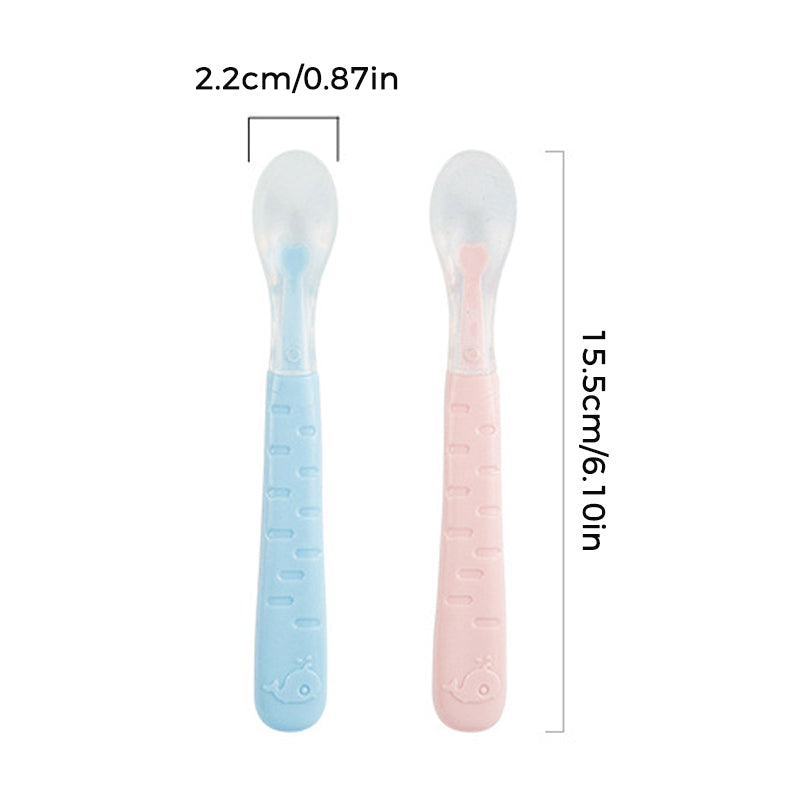 2-in-1 Silikon Baby Löffel - TinyTasties