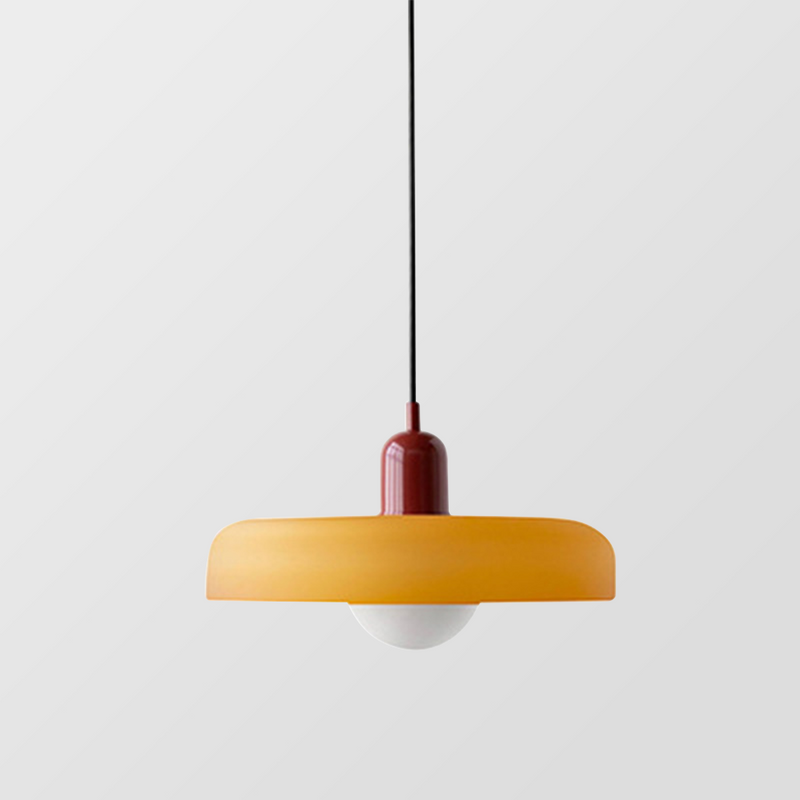 Kleurrijke Hanglamp in Bauhaus-stijl - StiloGlas