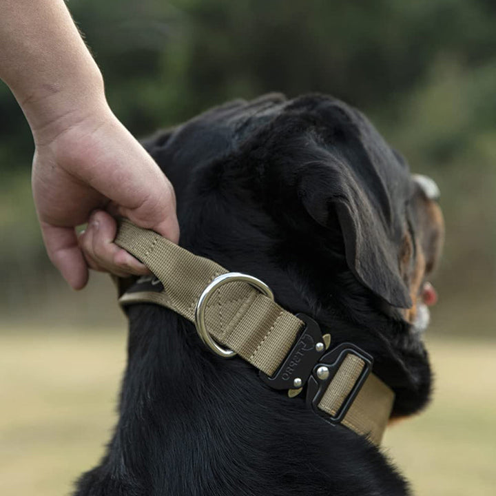 Taktisches Hundehalsband mit Griff - PowerGrip