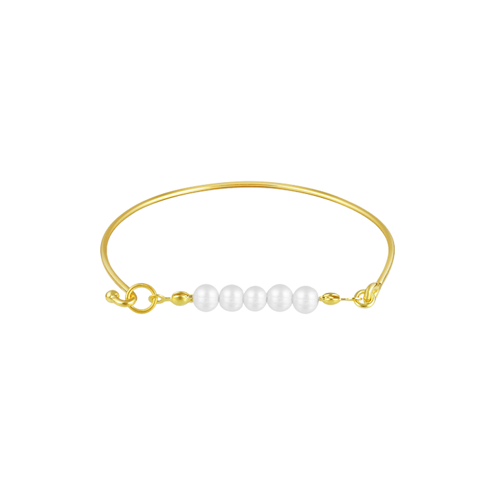 Stilvolles Armband mit zarten Perlen – Selina